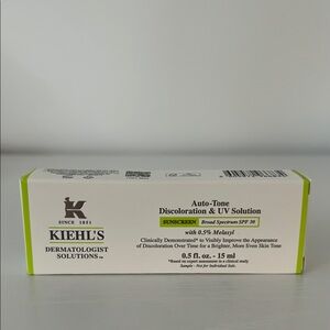 Kiehl's Auto-Tone Discoloration & UV Solution